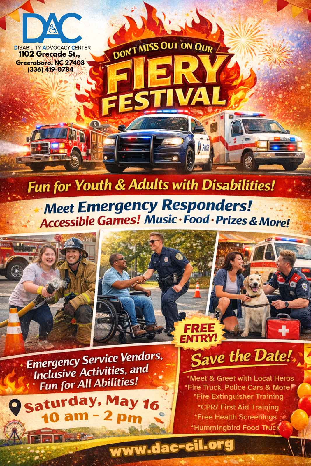 Fire Festival Flyer