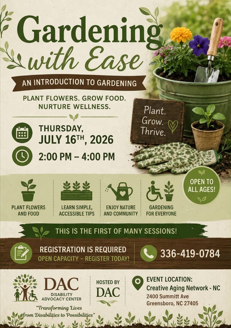 Gardening with Ease